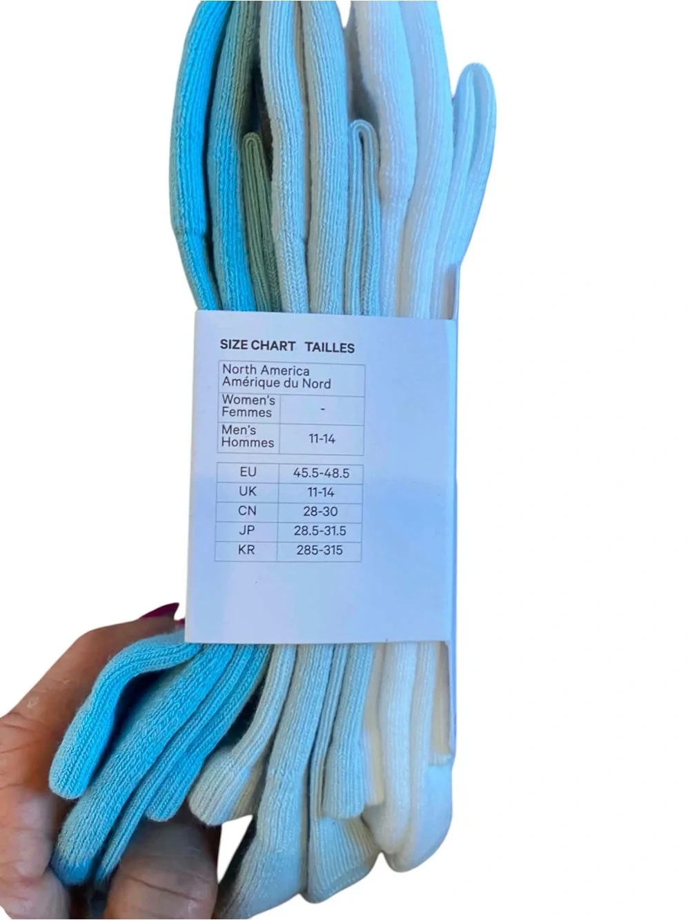 NWT Lululemon Daily Essential Socks 3PK Size XL